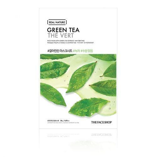 The Face Shop Green Tea Hydrating Face Mask