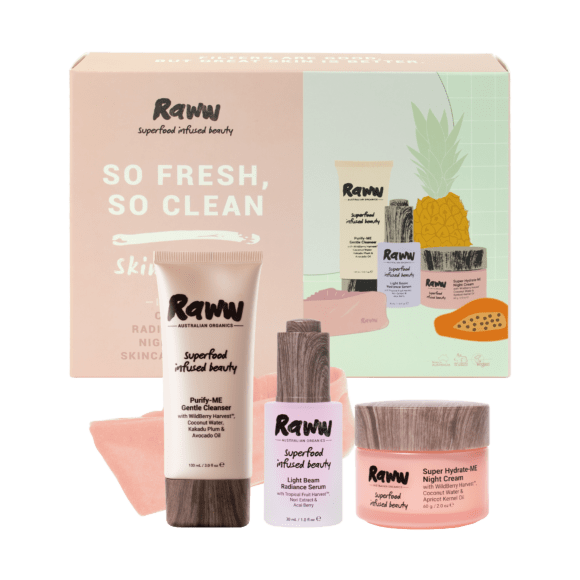Raww So Fresh, So Clean Skincare Kit