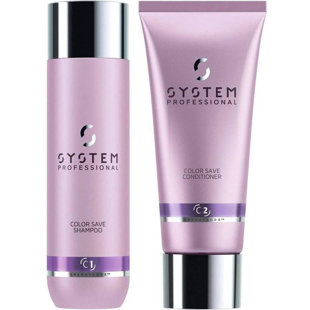 System Professional Color Save Shampoo and Conditioner Bundle