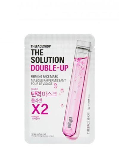 The Face Shop The Solution Double-Up Firming Collagen Face Mask
