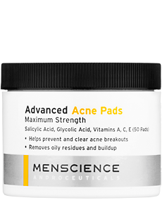 MenScience Advanced Acne Pads 50 Pack