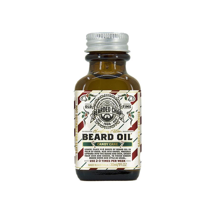 The Bearded Chap Christmas Edition - Candy Cane Beard Oil 30ml