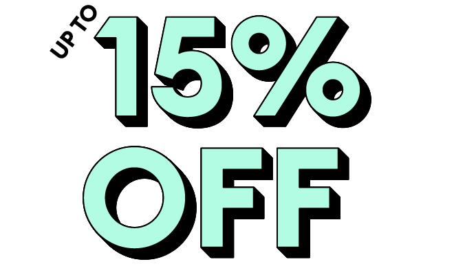 Up To 15% Off