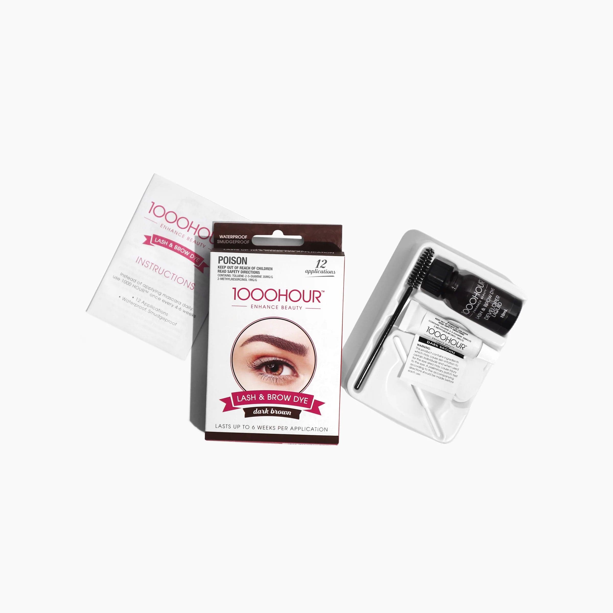 1000 hour lash hot sale and brow dye