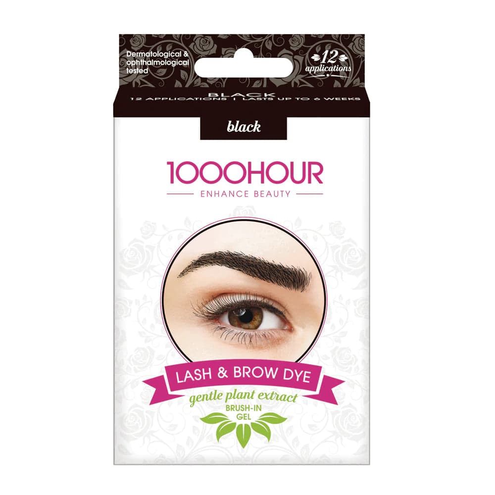 1000 Hour Plant Based Eyelash Brow Dye Kit OZ Hair Beauty