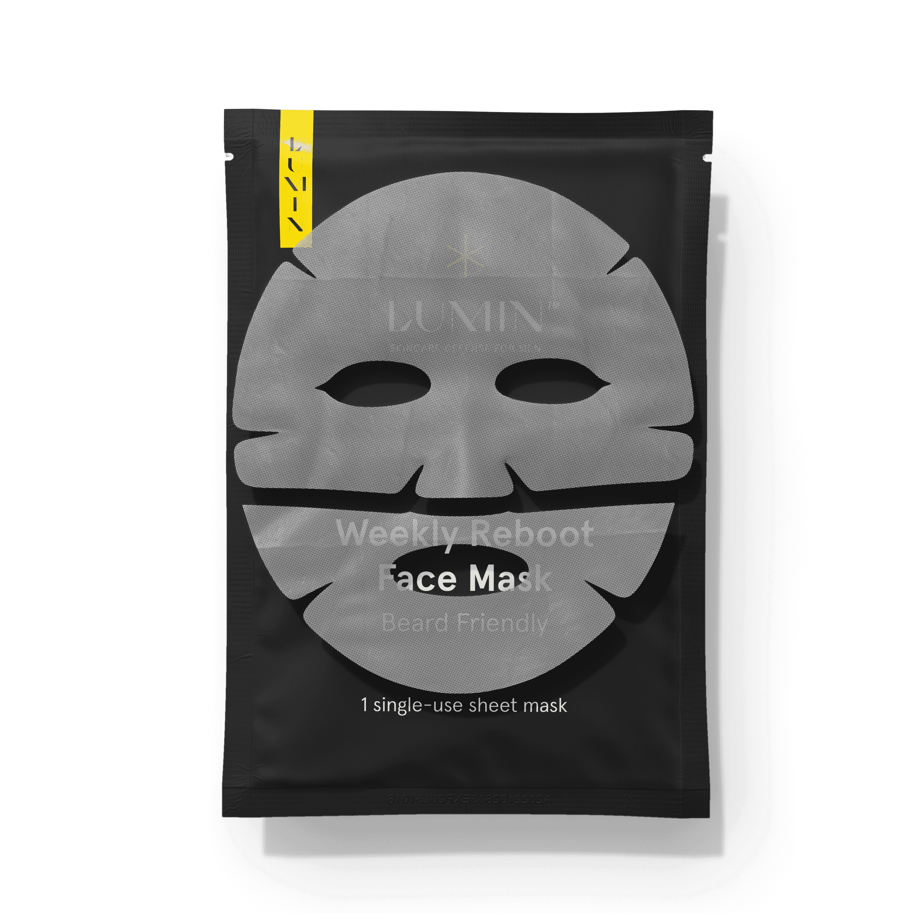 Lumin Weekly Reboot Face Mask Beard Friendly 10 Pack OZ Hair
