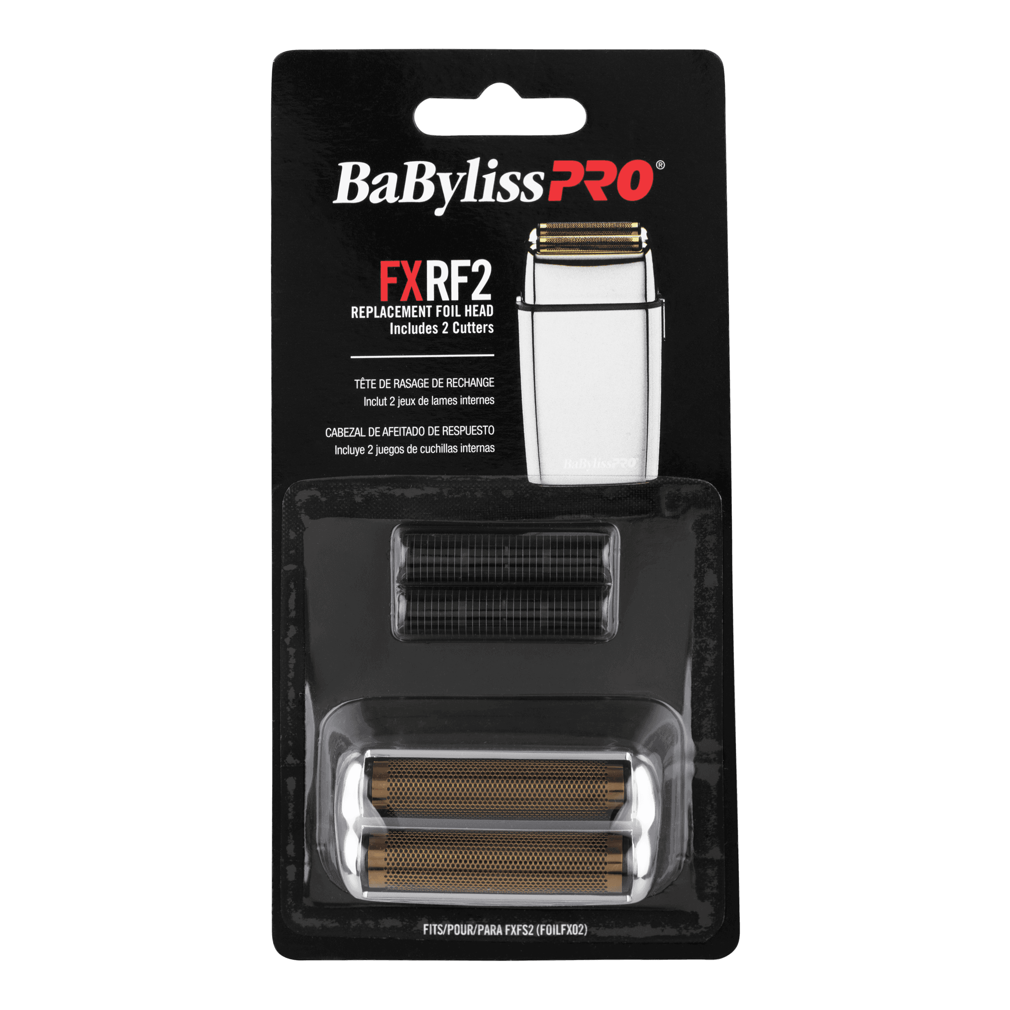BaBylissPRO Replacement Foil Shaver Head Silver OZ Hair Beauty